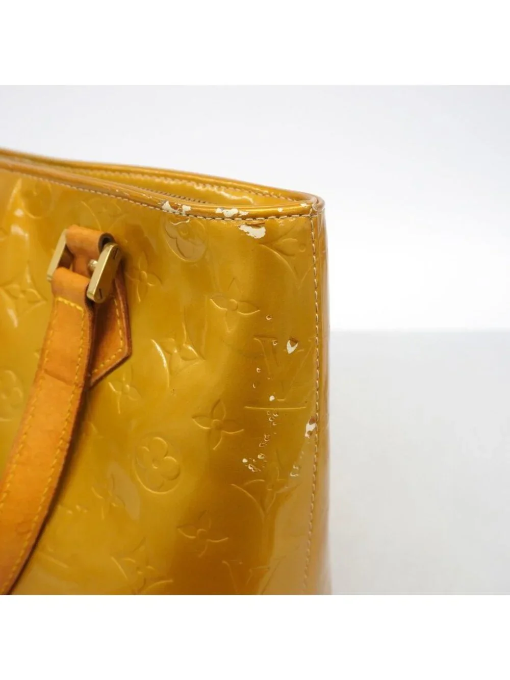 Louis Vuitton Tote Vernis Houston Gray